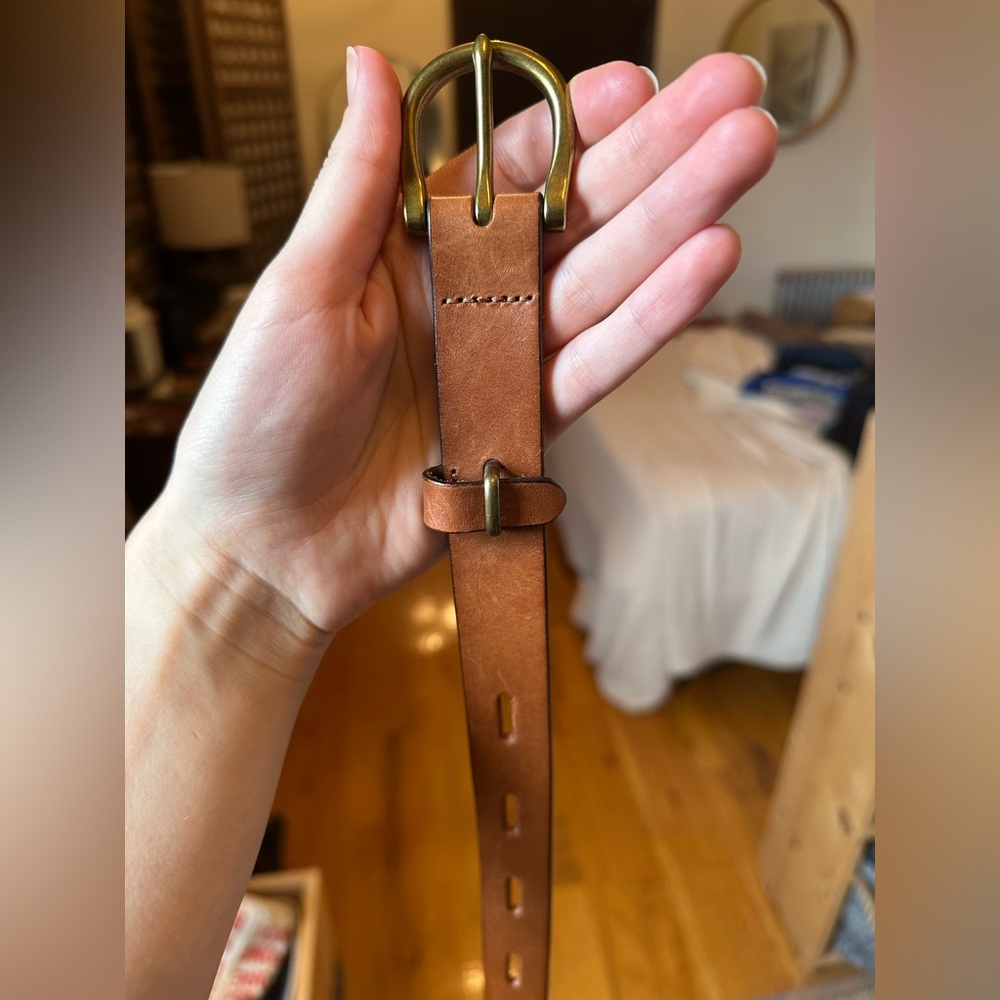 Madewell Backcounty Fully Adjustable Leather Belt… - image 2